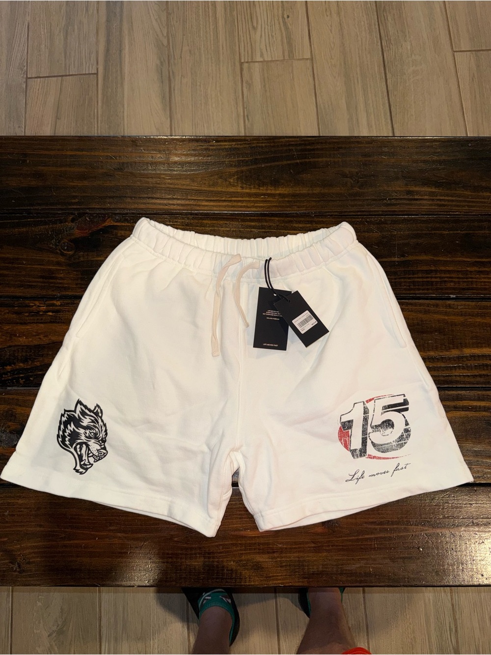 Darc Sport Life Moves Fast premium lounge Sweat Shorts
